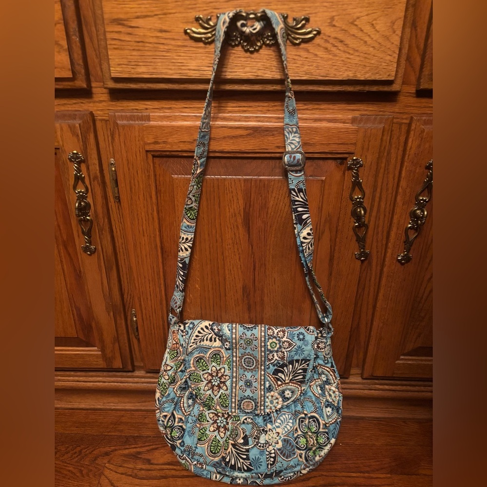Gently Used Vera Bradley Floral Print Crossbody Bag